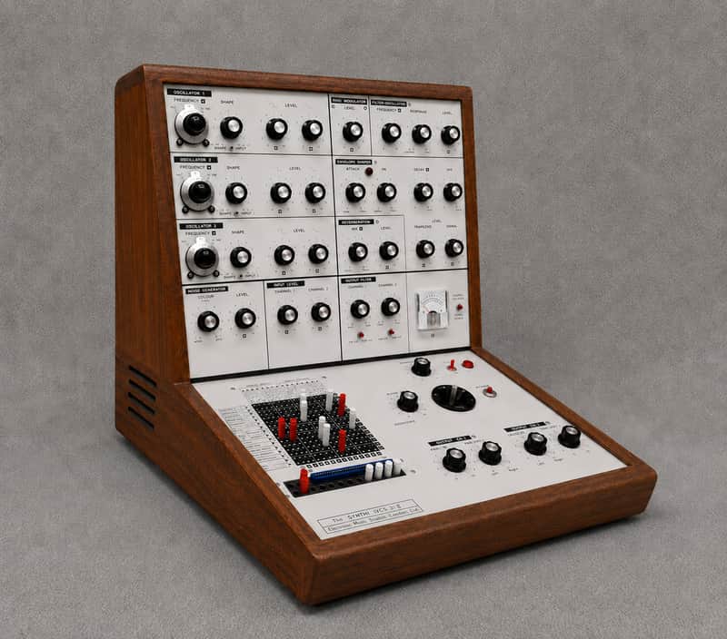 EMS VCS3 MK2 ✅ Rare Vintage Synthesizer from the '70s ✅ Legendary Pin-Matrix Patching ✅ Iconic British Analog Design ✅ Fully Serviced ✅ Worldwide FREE Shipping!! image 1
