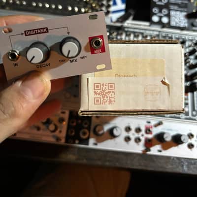 Intellijel Digiverb 1U Digital Reverb Eurorack Synth Module 2017 - Present - White image 2