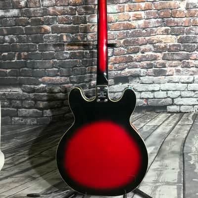 Univox Hollow body 1970’s Red image 9