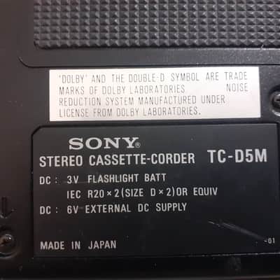 Sony TC-D5M Professional Stereo Cassette Recorder – Tested & Working – Made in Japan image 11
