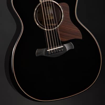 Taylor Next Generation Builder's Edition 814ce Blacktop - Adirondack Spruce & Indian Rosewood #1207166004 image 6