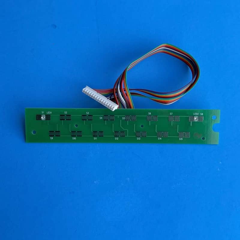 M-AUDIO Axiom 49 MIDI Keyboard Part: Function Buttons PCB Contact Board image 1