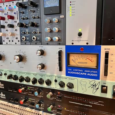 AudioScape Engineering Co. 76A Limiting Amplifier / Compressor 2018 - 2021 Silver / Blue Stripe image 2