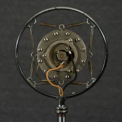 Vintage 1930's Western Electric 600a Carbon Mic with stand and covers - fully restored and working! image 6