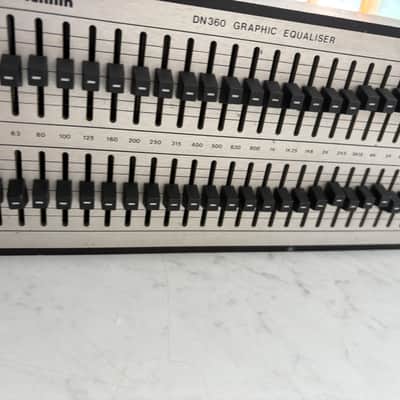 Klark Teknik DN360 2-Channel 30-Band Graphic EQ 2010s - Silver image 3