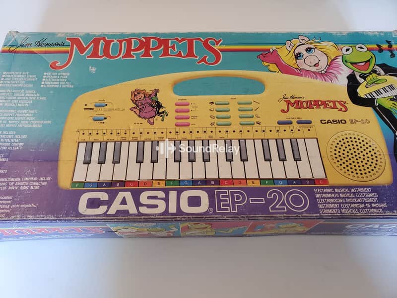 Casio EP-20 - Muppets Licensed Keyboard - Boxed - Manual Included
