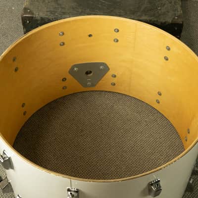 1980s Ludwig White Cortex "Concert Tom" Drum Set image 20
