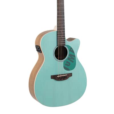 Ovation Applause Jump OM Cutway Electric Celeste (AEO-69-T) image 2