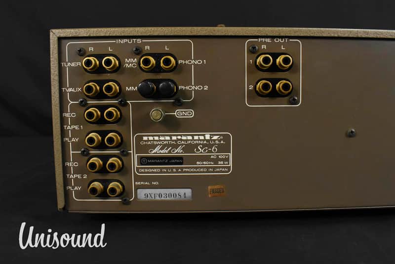 Marantz SC-6 Stereo Console Control Amplifier in Excellent