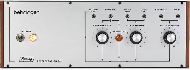 Behringer Spring Reverberation 646 Spring Reverb Module image 1