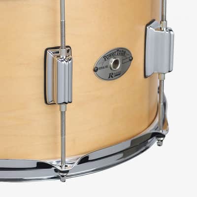 ~NEW!~ Rogers 28SN Powertone Series 8x14 Snare Drum in Satin Natural image 2