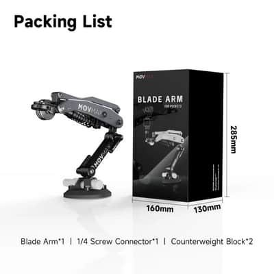 MOVMAX Blade Arm for DJI Pocket 3 image 8