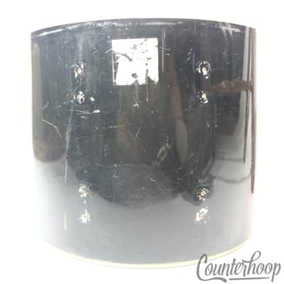 *Leedy&Ludwig12x15" Snare/Floor Tom Drum Shell 3Ply Maple/Black Wrap Vintage 50s image 5