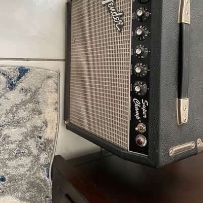 Fender Super Champ 18-Watt 1x10" Guitar Combo 1982 - 1986 - Black image 7
