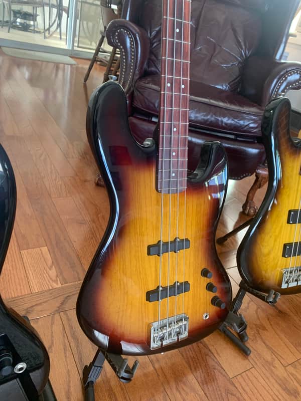 Pearce Instruments Dbass 2001 - Tobacco Burst & Tri Color Burst image 1