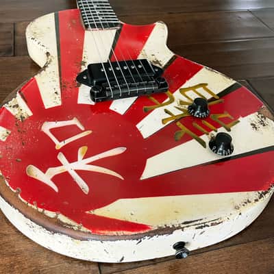 Rock N Roll Relics Thunders SC Electric Guitar Custom Rising Sun 221333 image 7