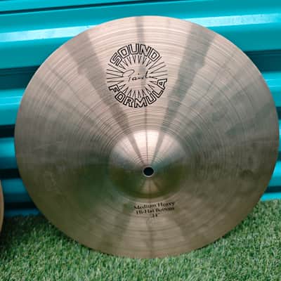 ⚡ Excellent Paiste Sound Formula 14" Medium Heavy Hi-Hat Cymbal Pair 936/1332gr⚡ image 3