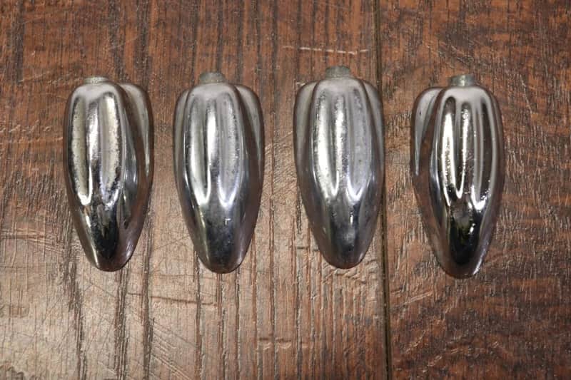 Unbranded Chrome Tom Drum Lugs 4pk #2 image 1