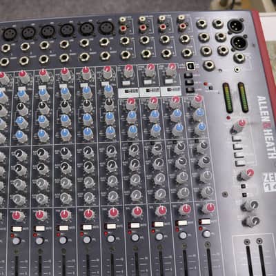 Allen & Heath ZED-14 14-Channel Mixer 2007 - Present - Black/Red image 2