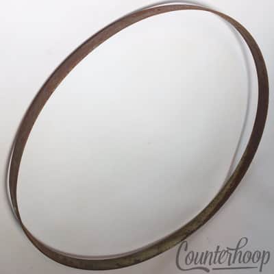 Ludwig&Ludwig 14" Snare Batter Tom Resonant Drum Rim/Hoop Nickel 20s Chopper USA image 2
