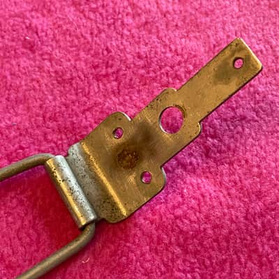 vintage 1949 1950's Kluson #9 tailpiece for Gibson national silvertone archtop image 5