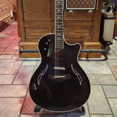 Taylor T5 Pro with Curly Maple Top 2014 - 2017 - Gaslamp Black image 1