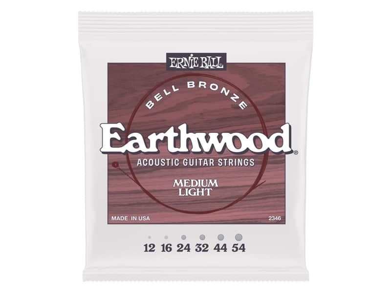 CORDIERA PER CHITARRA ACUSTICA ERNIE BALL 2346  Earthwood Bell Bronze  12-54 image 1
