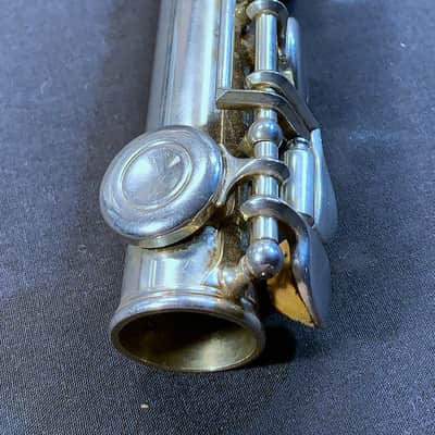 Vintage 'Project' 1970's DeFord (Emerson) Silver Plated 'Open Hole' Flute Outfit image 7