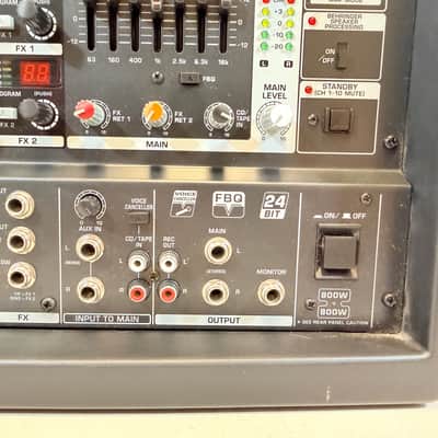 Behringer EUROPOWER PMP1680S 10-Channel 1600-Watt Powered Mixer 2013 image 6