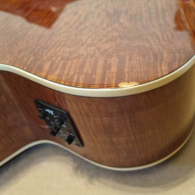 Hofner HA-JC03 Jumbo Electro Acoustic Guitar Solid Spruce Top image 17