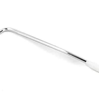 Fender 65 Mustang Electric Guitar Tremolo Arm, White Tip, Chrome image 2