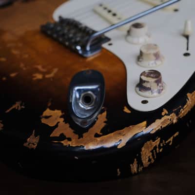 Fender Custom Shop '55 Stratocaster Ultimate Relic built by Jason Smith image 2