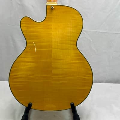 D'Angelico Excel EX-DH Hollow Body with Stairstep Tailpiece 2016 - Natural-Tint image 4