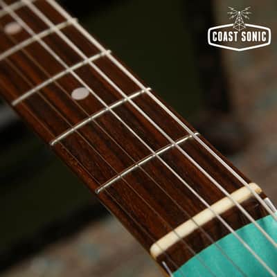 2006 Fender '69 Competition Mustang MG69-85CO Ocean Turquoise Metallic Matching Headstock CIJ Japan image 12