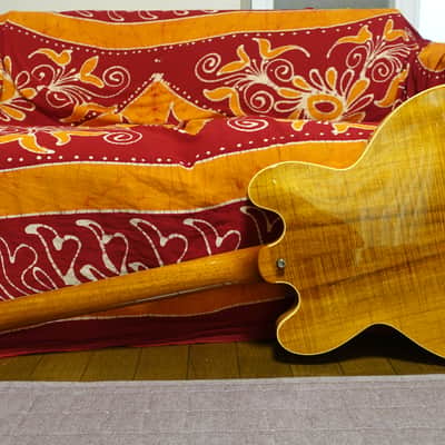 2020 History SA-Plus Koa ES 335 Type Semi-hollow Electric Guitar Made in Japan MIJ Terada image 10