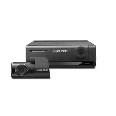 Alpine iLX-407 7" Receiver + DVR-C320R Front & Rear Dash Camera + Accessory Bundle image 7