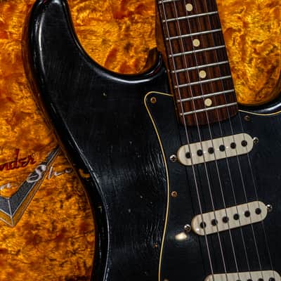 Fender CS 62/63 Dual-Mag II Strat Relic RW Limited 2020 - ABLK/3STB image 9