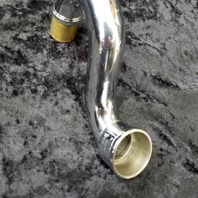 Charles Bay "Improved Angle" Nickel Plated Bass Clarinet Neck Bild 2
