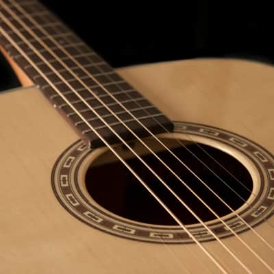 Washburn D7S Harvest Dreadnought Acoustic Guitar. Natural Gloss image 7