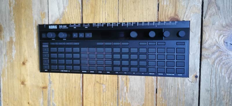Korg SQ64 Polyphonic Sequencer 2020 - Present - Black image 1