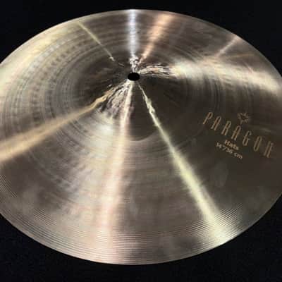 Sabian Neil Peart Paragon 14 in. Hi Hat Pair Trad Finish 967g T 1391g B image 2