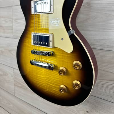 Heritage Standard Collection H-150 Electric Guitar with Case, Original Sunburst image 4