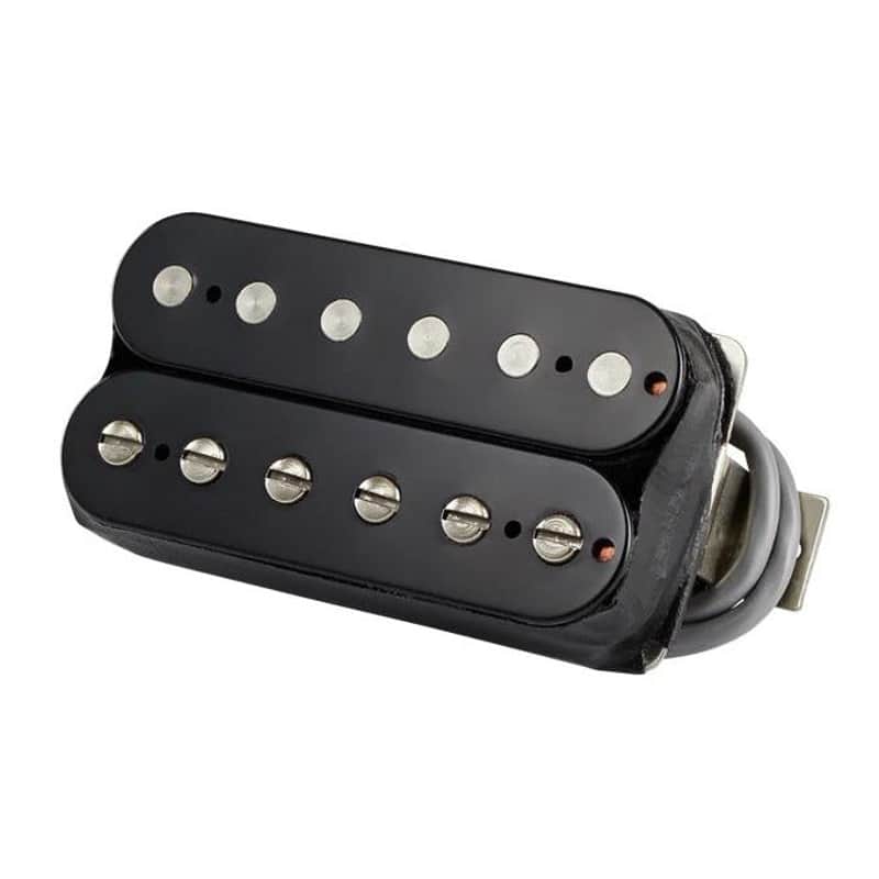 Gibson 500T Super Ceramic 8 Treble 4-Conductor Potted 15.2k Bridge Humbucker Pickup - Double Black image 1