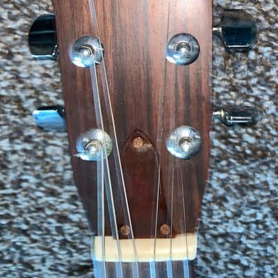 Vintage Angelica acoustic guitar made in japan image 3
