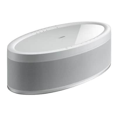 Yamaha MusicCast 50 WX-051 70W Wireless Speaker, Alexa Voice Control, White, Single image 1