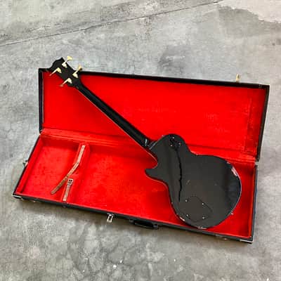Greco EGB-850 Les paul singlecut custom Bass c 1980’s -1990 Black beauty original vintage MIJ Japan fujigen image 9