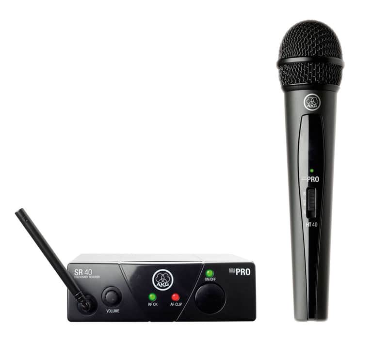 Akg WMS40 Pro Mini Vocal Compact Wireless Handheld Mic System Band D image 1