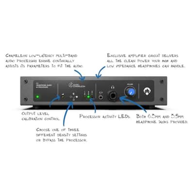Angry Audio 991035 Chameleon C3 Headphone Audio AI Processor image 2