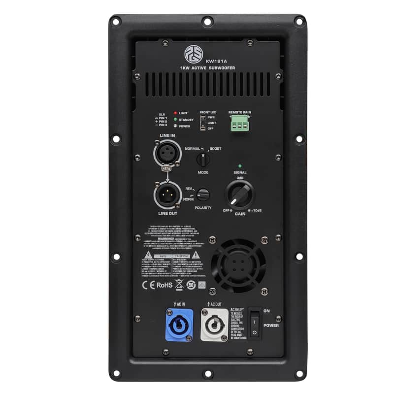 PSG Audio KW181A 1000W sub amplifier module (Replacement for QSC KW181) image 1