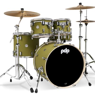 PDP Concept Maple - Satin Olive, Chrome Hardware 5 Piece (PDCM2215SO) image 2
